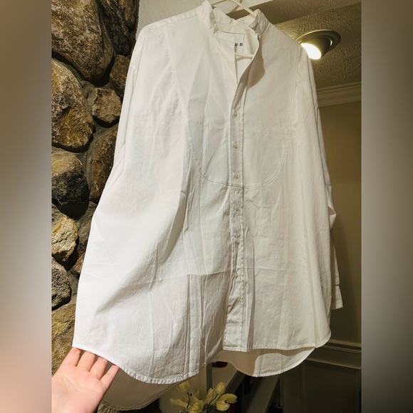 NWOT Frank & Eileen VICTORIA Italian Tuxedo Shirt. Size M. - Picture 8 of 16